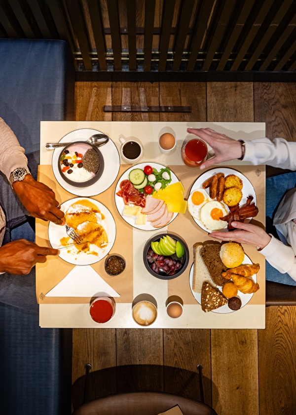 Blissful breakfast at Albus hotel